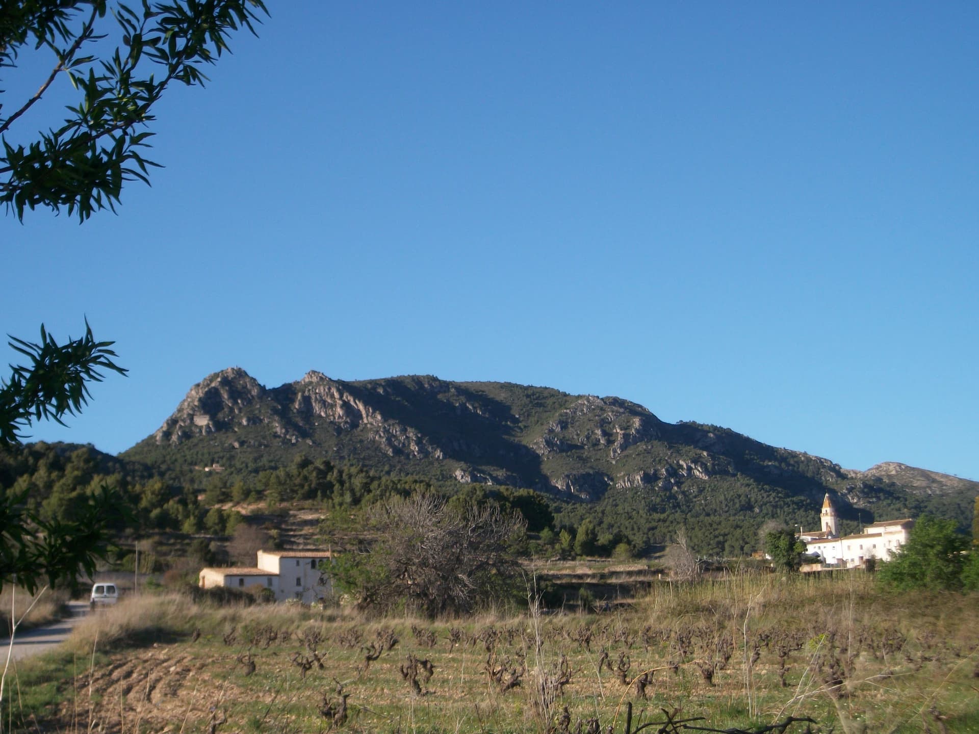 Rocafera - Montmell Range from la Joncosa de Montmell